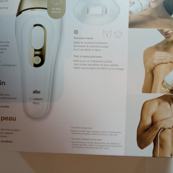 Braun IPL Silk·expert Pro 5 PL5157 Permanent Hair Removal Device Body Face New - Picture 11 of 15